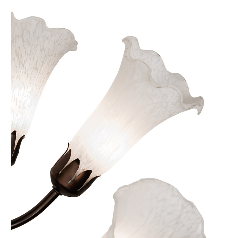 Jacumba 7 - Light Chandelier, White