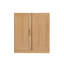 Armoire d'appoint de coin en bois naturel avec portes et rangement peu encombrant P 16 po x l 31 po x H 31 po-1962771672-1962771749
