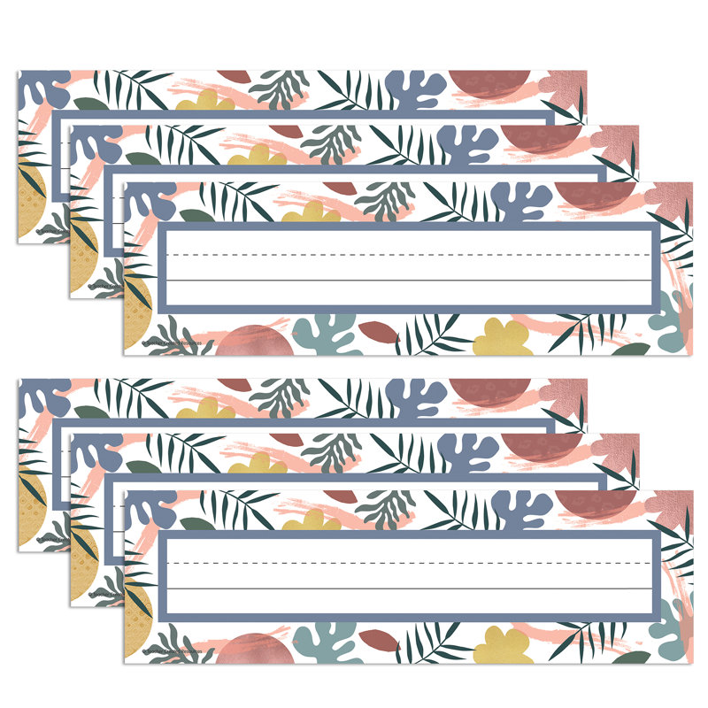 Plaques nominatives Wonder merveilleusement sauvages