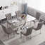 Kazandra 6 - Person Pedestal Dining Set-783204788-783204787-783204744
