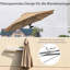 Brustrom 247cm Tilt Wall Mount Parasol-1272340701