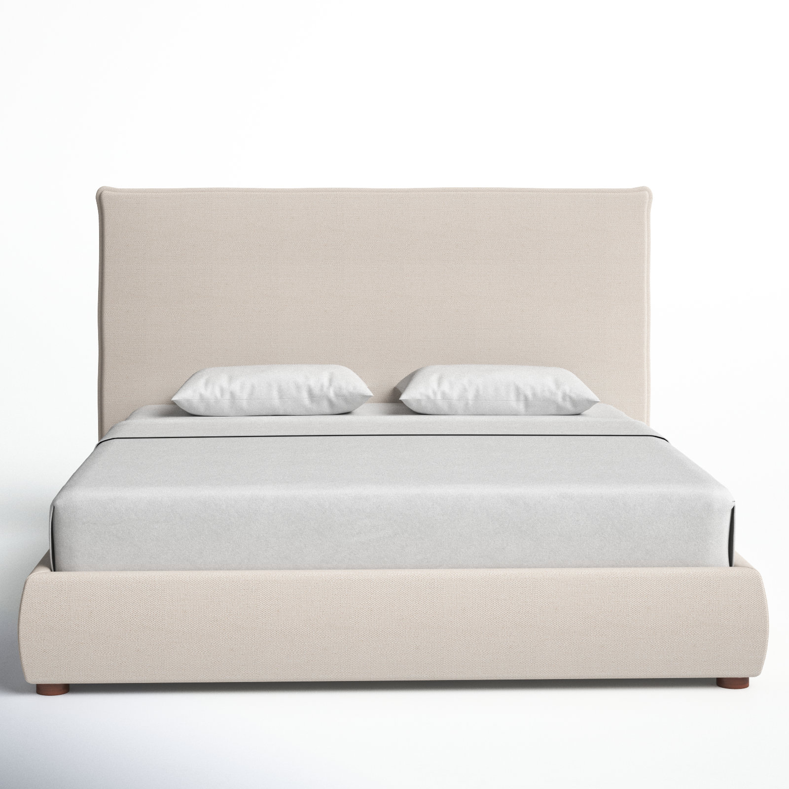 Timothy Upholstered High Profile Platform Bed & Reviews | Joss & Main