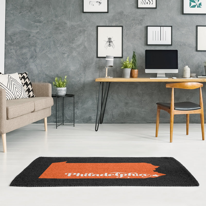 Chenille Indoor Rug, Rectangle 5' x 7'