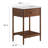Modway Zaire 24'' Single Bathroom Vanity with Ceramic Top-94387550-94387547