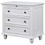 U_STYLE 3-Drawer Storage Wood Cabinet, End Table With Pull Out Tray (As Same As WF296671AAK)