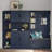 Multifunctional Left-Right Combination Hall Cabinet (Can Be Used Separately) With Storage And 4 Hooks, Storage Cabinet/ Hall Tree 2 In 1 For Living Room, Kitchen And Hallway-1441203528