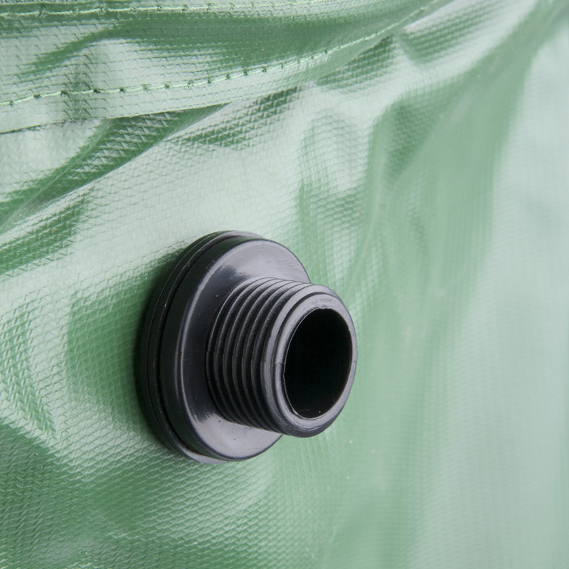 Nature Collapsible Water Butt, 80 cm H x 80 cm W x 80 cm D