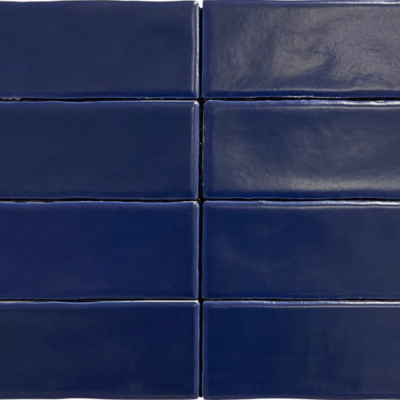 Lake Como  2" x 10" Glossy, Cobalto Azul