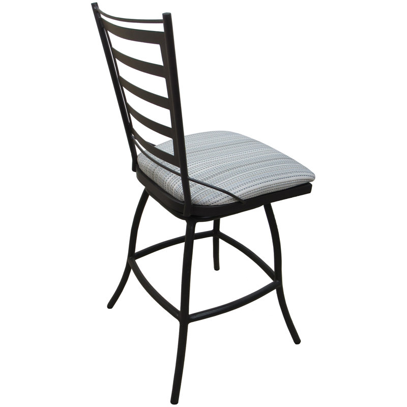 Comptoir pivotant, bar et très grand tabouret Almarion, Tabouret de comptoir (siège d'une hauteur de 26 p, Plaisir naturel