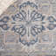 Tapis oriental gris en polyester tissé à la machine Sutton-91047489