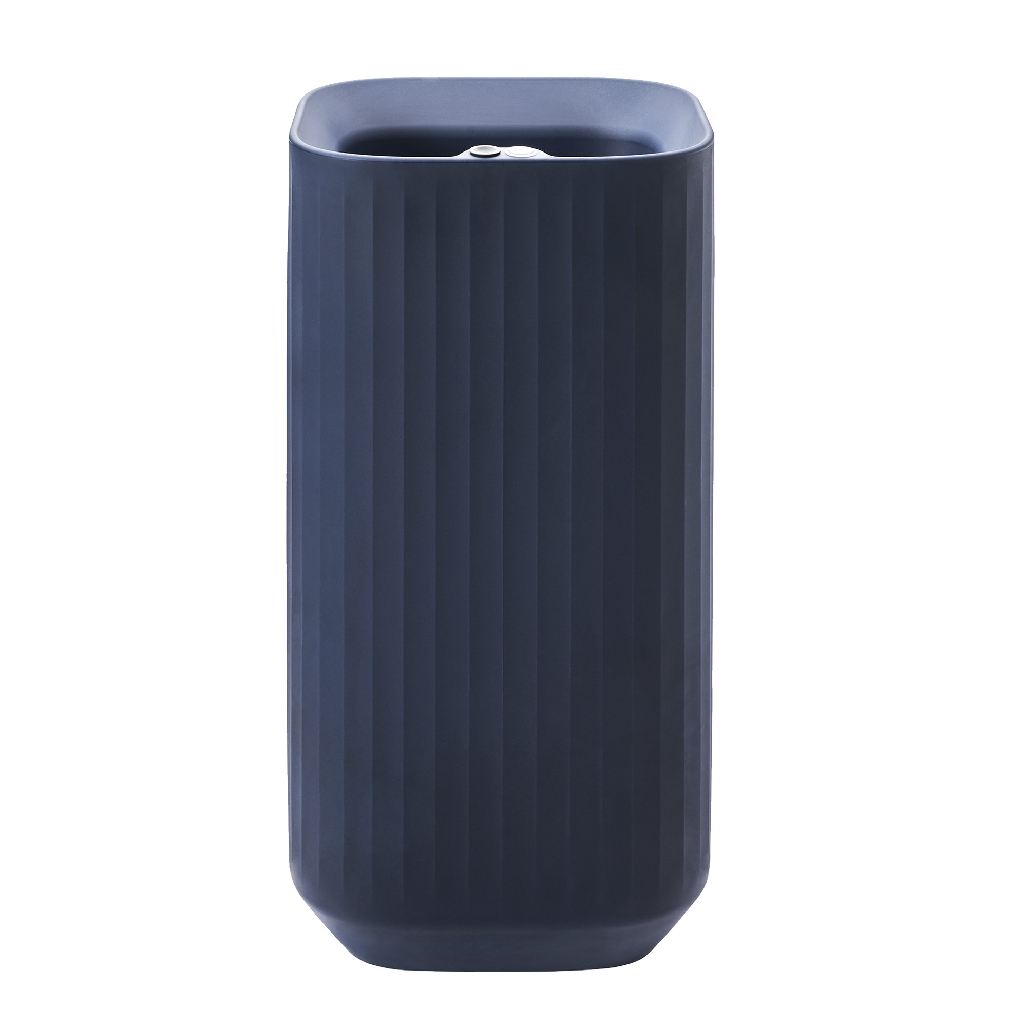 Mod Self Watering Plant Box, Midnight , 20" x 20" x 38"H - Tall Square