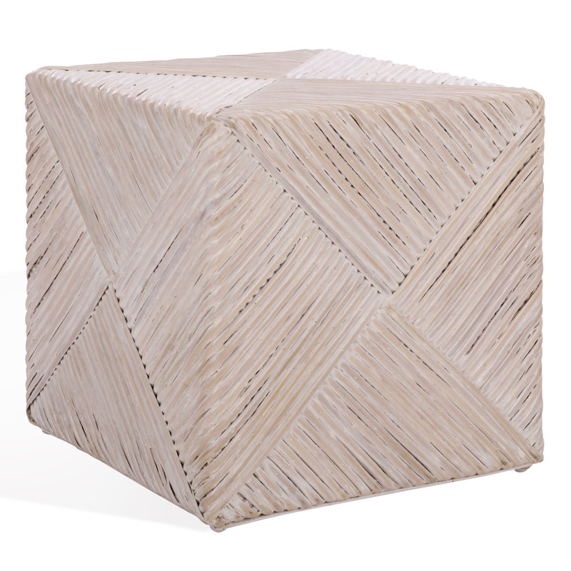 Wynrose Woven Rattan Ottoman