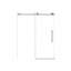 Porte de douche sans cadre en verre trempé transparent antidéflagrant l 60 po x H 76 po-113918433