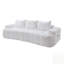 Très grand canapé modulaire incurvé à l'avant, canapé Boucle 3 places en forme de nuage avec mousse à haute résilience, facile à déplacer et à expédier, canapé surdimensionné moderne pour le salon-129405669-129405670