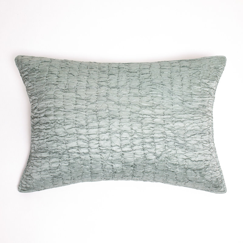 Hadon Pillow Sham, Green, King
