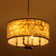 4-Light Natural Capiz Shell Drum Chandelier