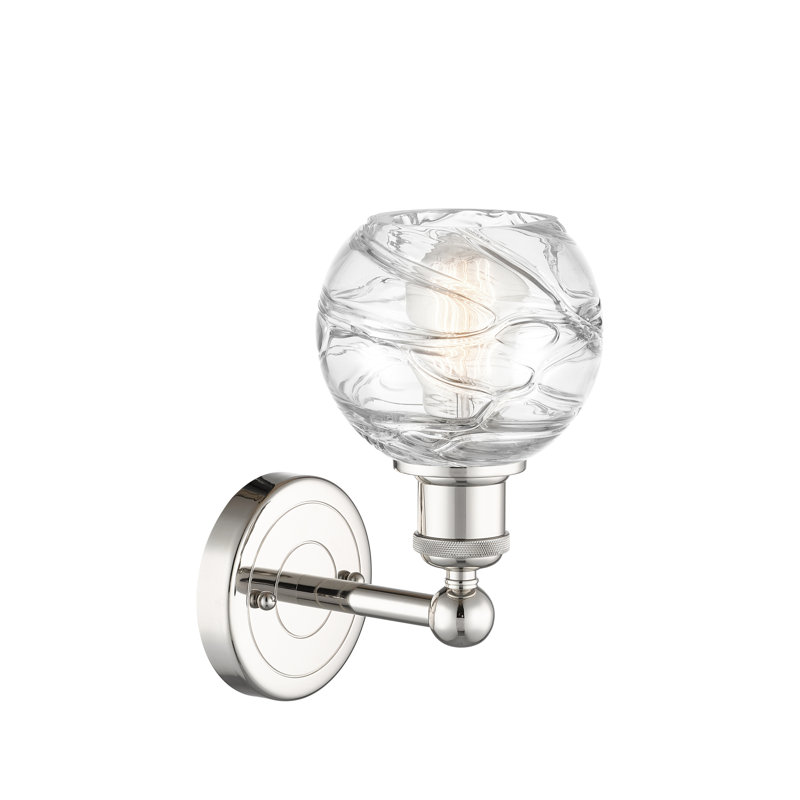 Chapmanville Armed Sconce, Polished Nickel
