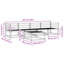  Outdoor Sofa Set 5 pcs Garden Furniture Sectional Patio Lounge Decor