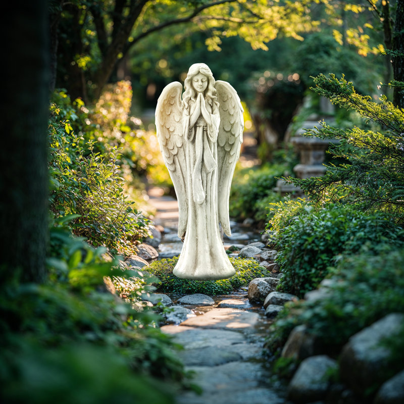 Statue de l'ange priant