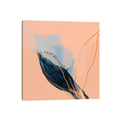Keep Becoming by Morgan Harper Nichols - Wrapped Canvas Painting