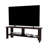 Stained Walnut TV Stand with Open Storage