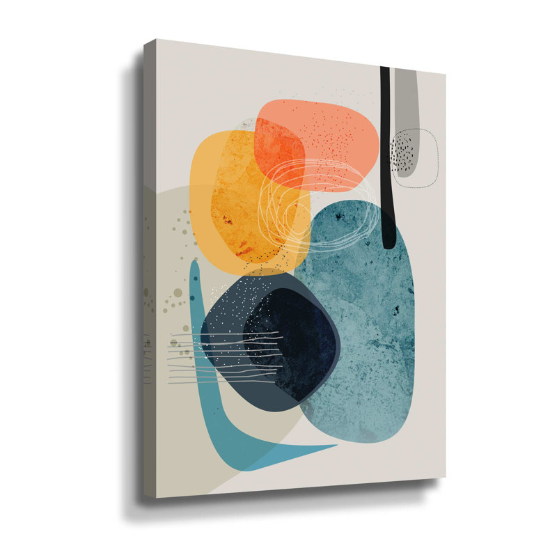 Rock Duos 2 - Impression sur toile, Toile tendue, H 32 po x l 24 po x P 2 po