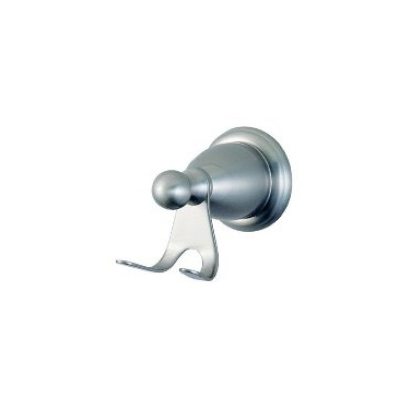 Heritage Wall Mounted New Orleans Robe Hook, Brushed Nickel