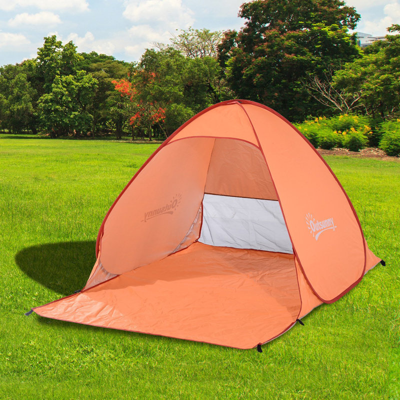 2 Person Tent, Orange