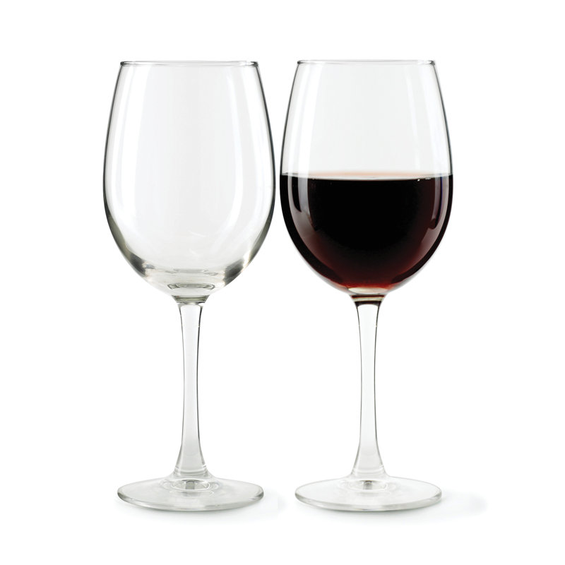 11.7 Oz Clear Glass Wine Goblet