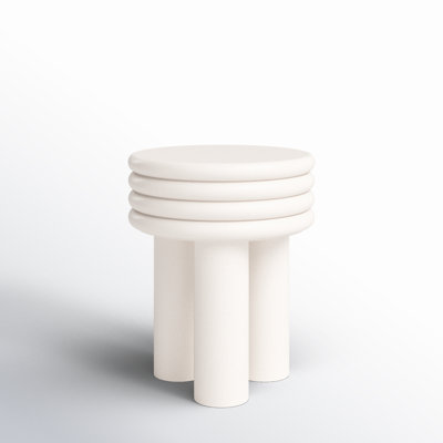Ragan Concrete Top End Table