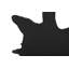 Teak Slice Wall Décor, Lg, Black