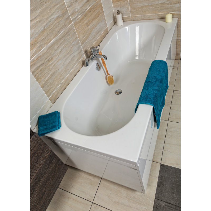 x Soaking Acrylic Bathtub, 1800 mm x 800 mm
