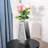 Cerrie Glass Table Vase With Water Holder Container