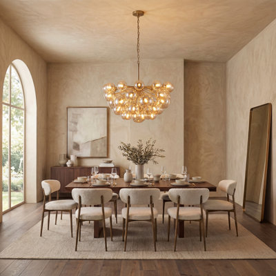 Maroney Glass Globe Chandelier