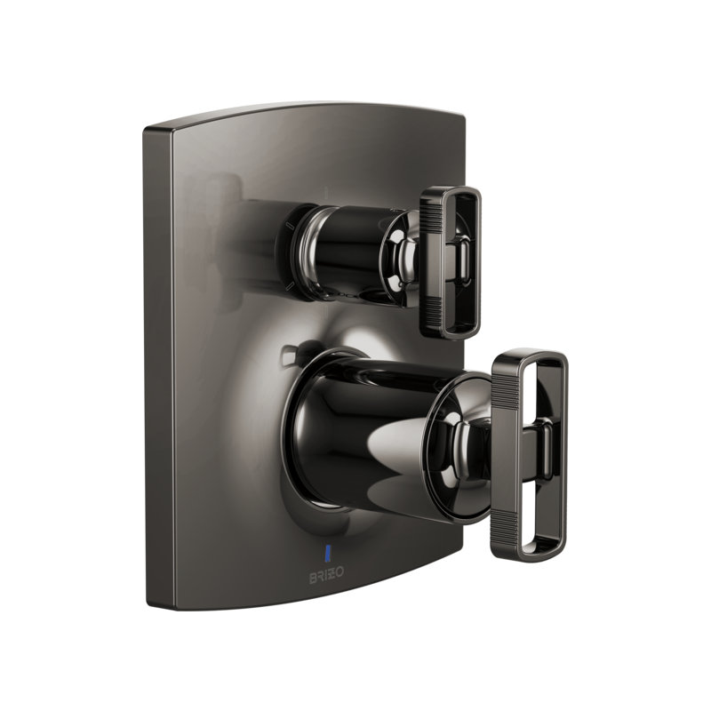 Kintsu® Pressure Balance Valve, Knob, Brilliance Black Onyx