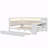 Full Size Daybed with Storage Shelves,Trundle,Charging Station,LED Light-129620546