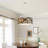 6-Light Black Pendant Light