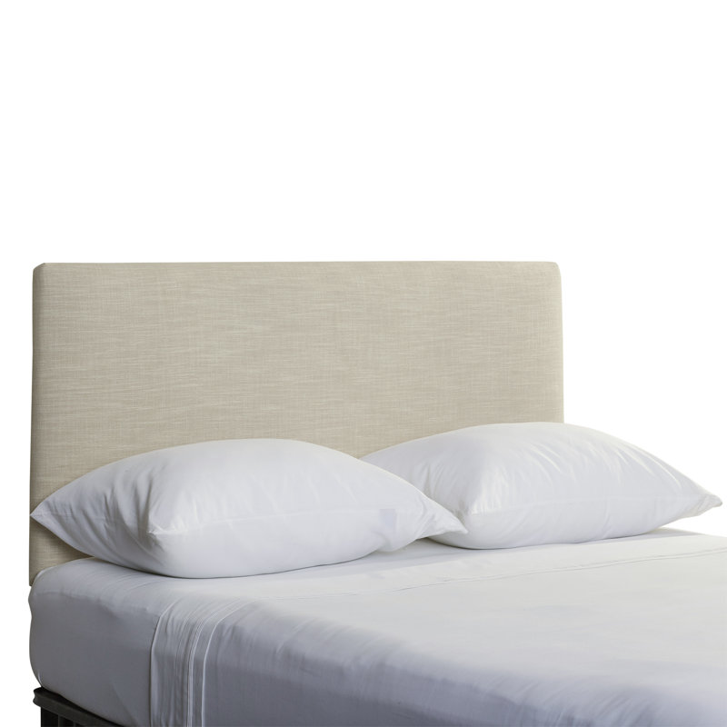 Eisley Upholstered Headboard, California King, Classic Talc Linen