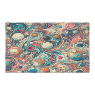 Tapis tressé Marble Vibes