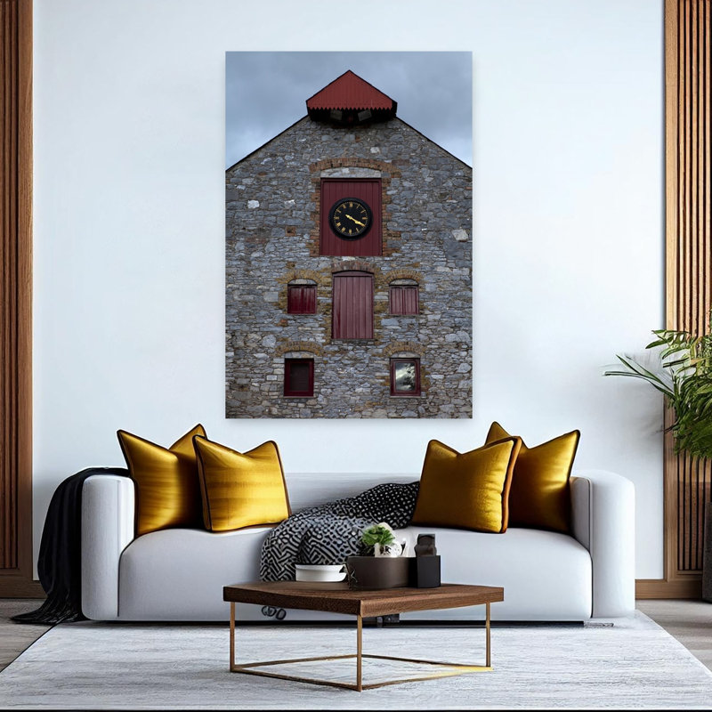 «Midleton Whiskey Distillery», Midleton, County Cork, Irlande, art mural d'architecture contemporaine, H 60 po x l 40 po