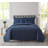 Grid Weave Premium Microfiber Reversible Quilt Set-60588124-60588121