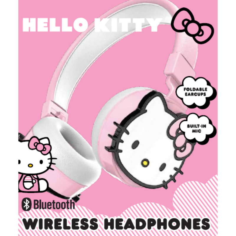 Casque d'écoute sans fil Hello Kitty