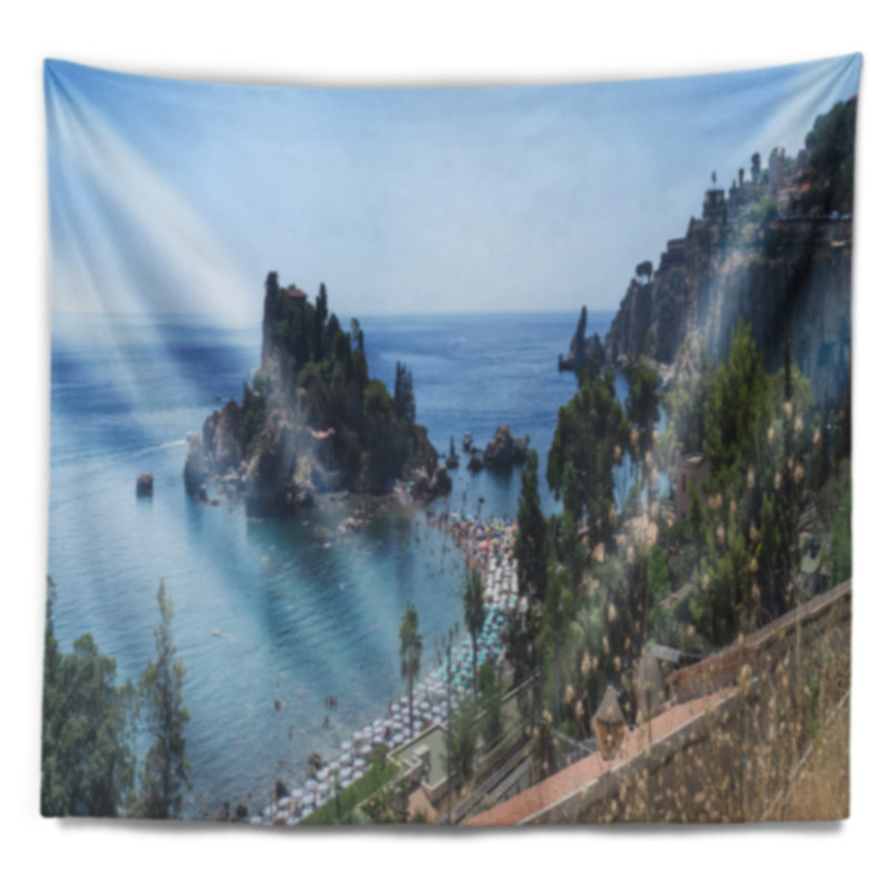 Landscape Polyester Tapestry, 32" H x 39" W