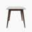 Dining Table Solid Wood Legs, Walnut