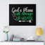 God's Plan - Wrapped Canvas Print-1459086729