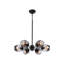 Lustre linéaire moderne 6 lumières Lorn