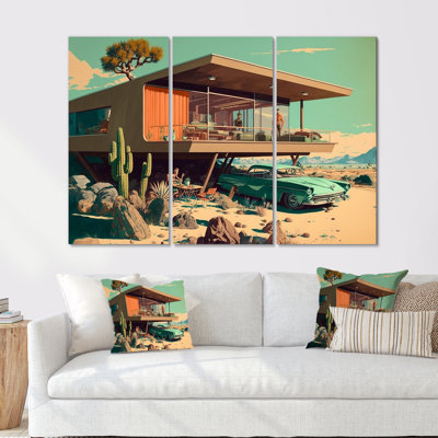 Maryia - Car Exotic Wall Art Decor Set