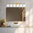 45 Inch 6-light Gold Vanity Wall Light