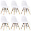Ensemble de salle à manger avec 6 chaises Rayford-321292785-321292795