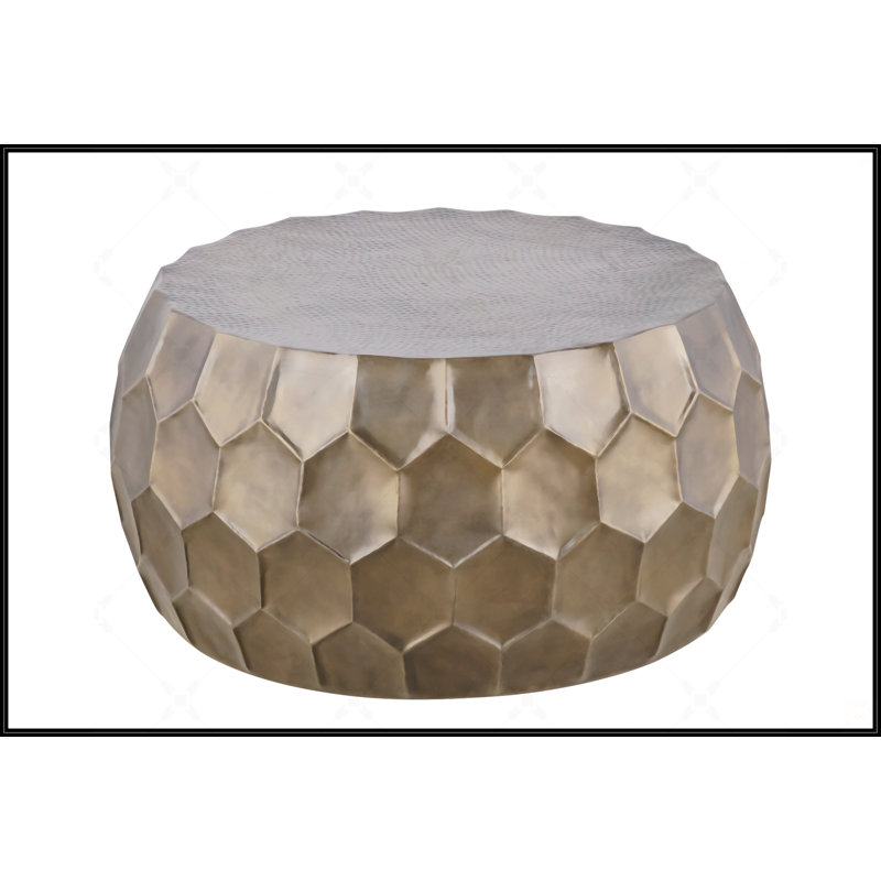 Table basse 32 ", Doré